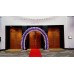 Unique design balloon arch